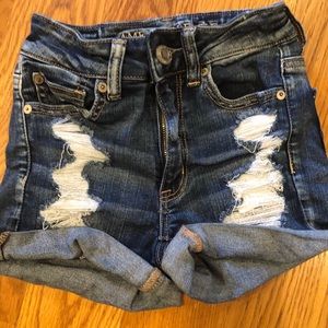 American Eagle jean shorts